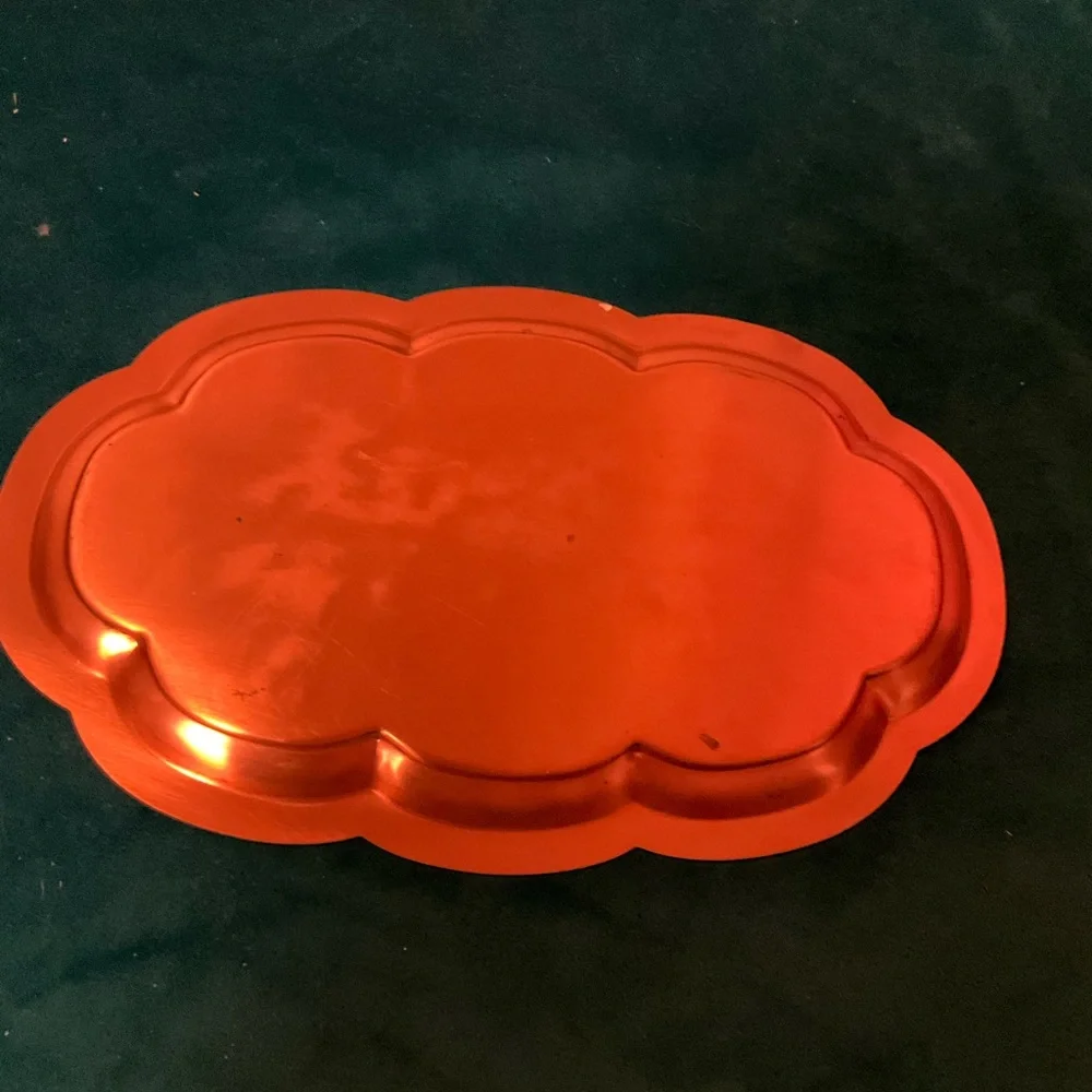 Vintage copper tray from Copper CraftGuild company. 1970s - Picture 4 of 6
